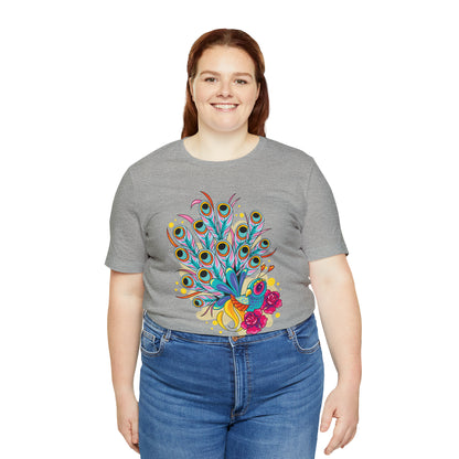 Colorful Peacock T-Shirt