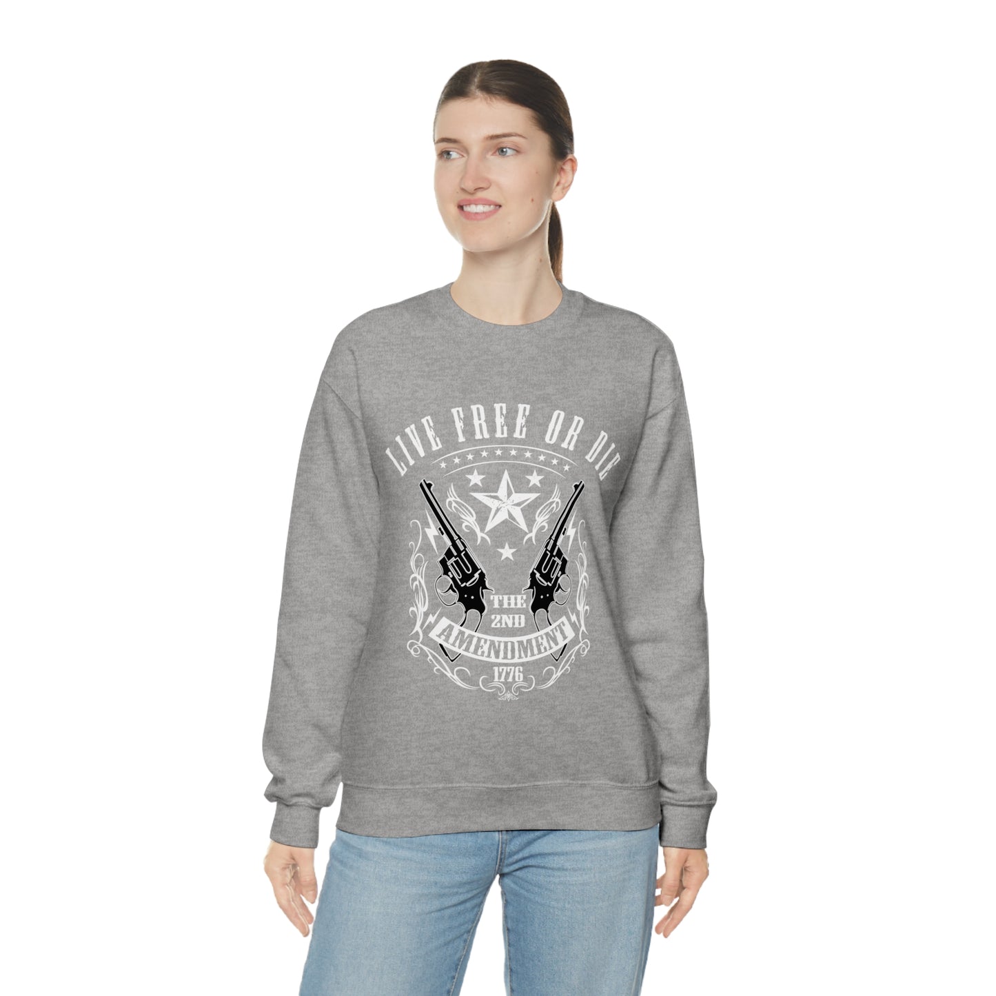 Live Free or Die Crewneck Sweatshirt