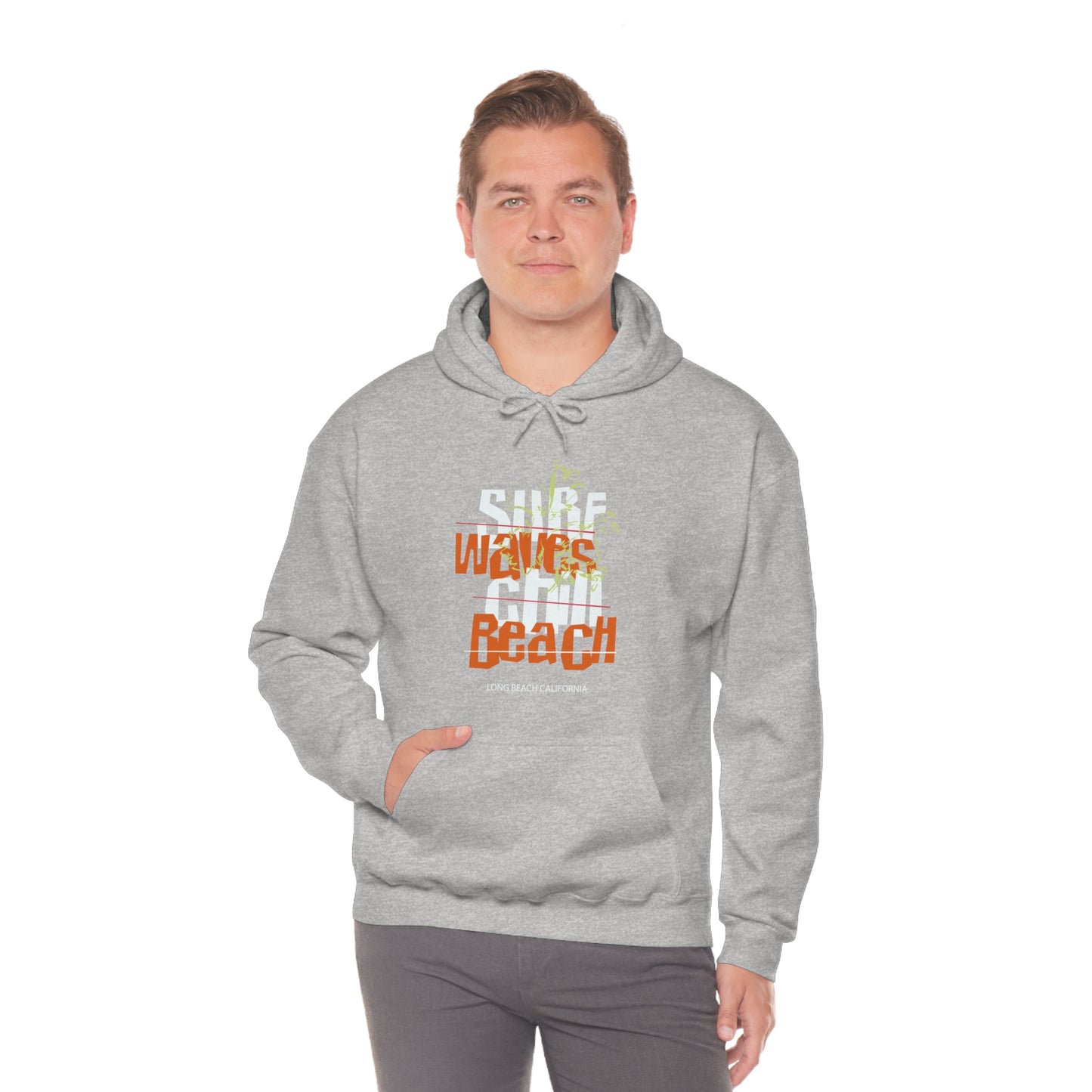 Surf Waves Chill Beach Hoodie