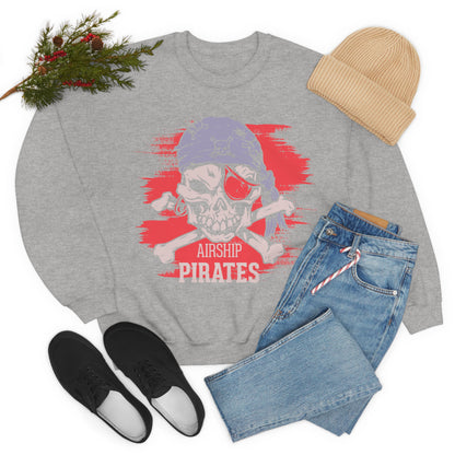 Airship Skull Pirate Crewneck Sweatshirt