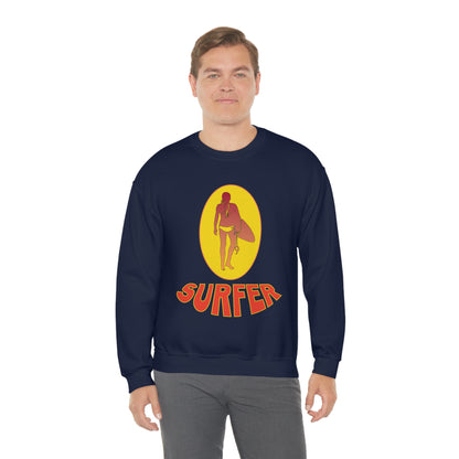 Lady Surfer Crewneck Sweatshirt