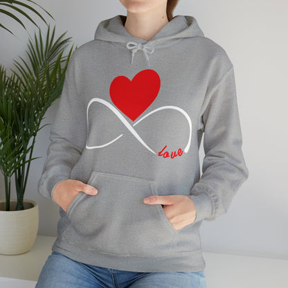 Love Infinity Heart Hoodie