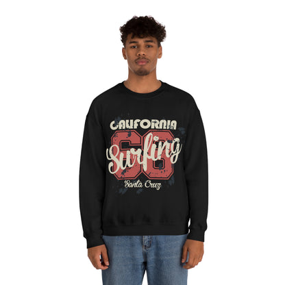 Santa Cruz Surfing Crewneck Sweatshirt