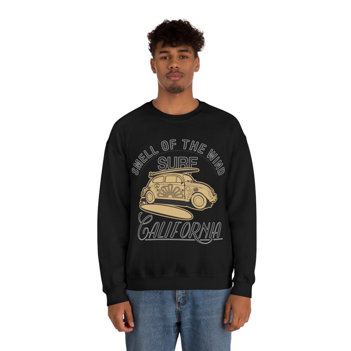 Smell of the wind Surf Crewneck Sweatshirt