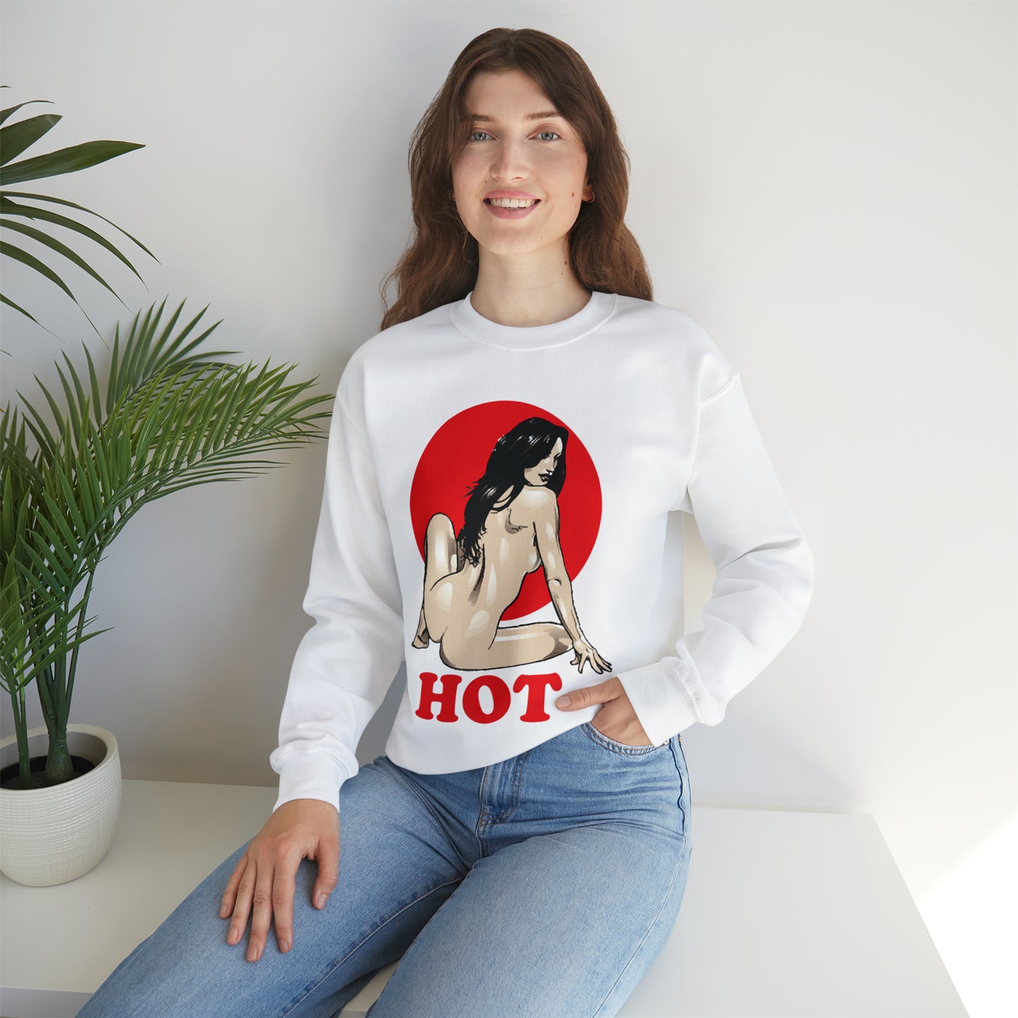 Hot passionate sexy Crewneck Sweatshirt