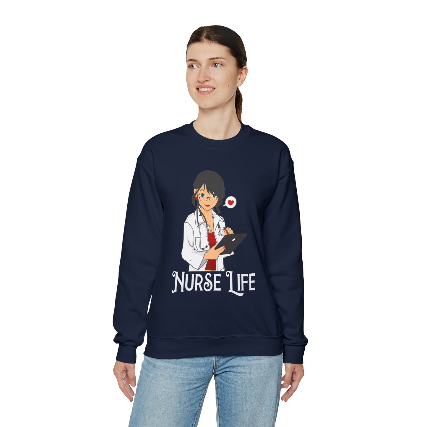 Nurse life Crewneck Sweatshirt