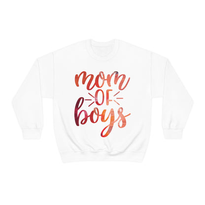 mom of boys Crewneck Sweatshirt