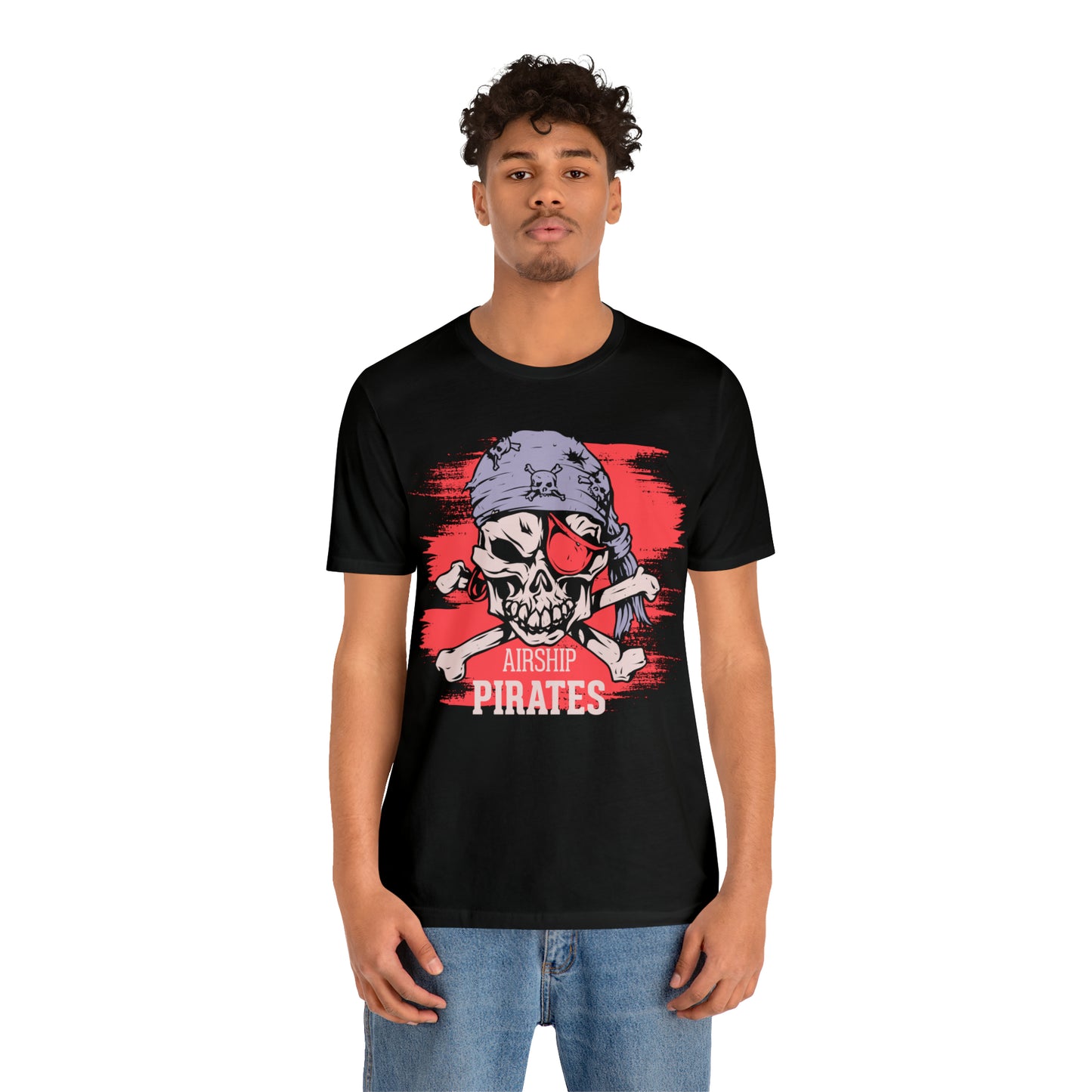 Airship Skull Pirate T-Shirt