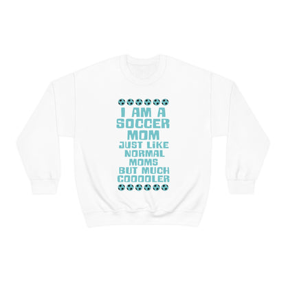 Cooler soccer mom Crewneck Sweatshirt