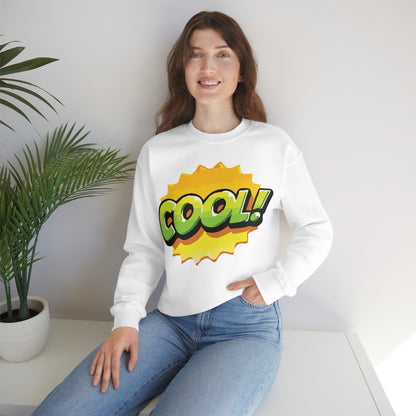 Cool! colorful graphic Crewneck Sweatshirt