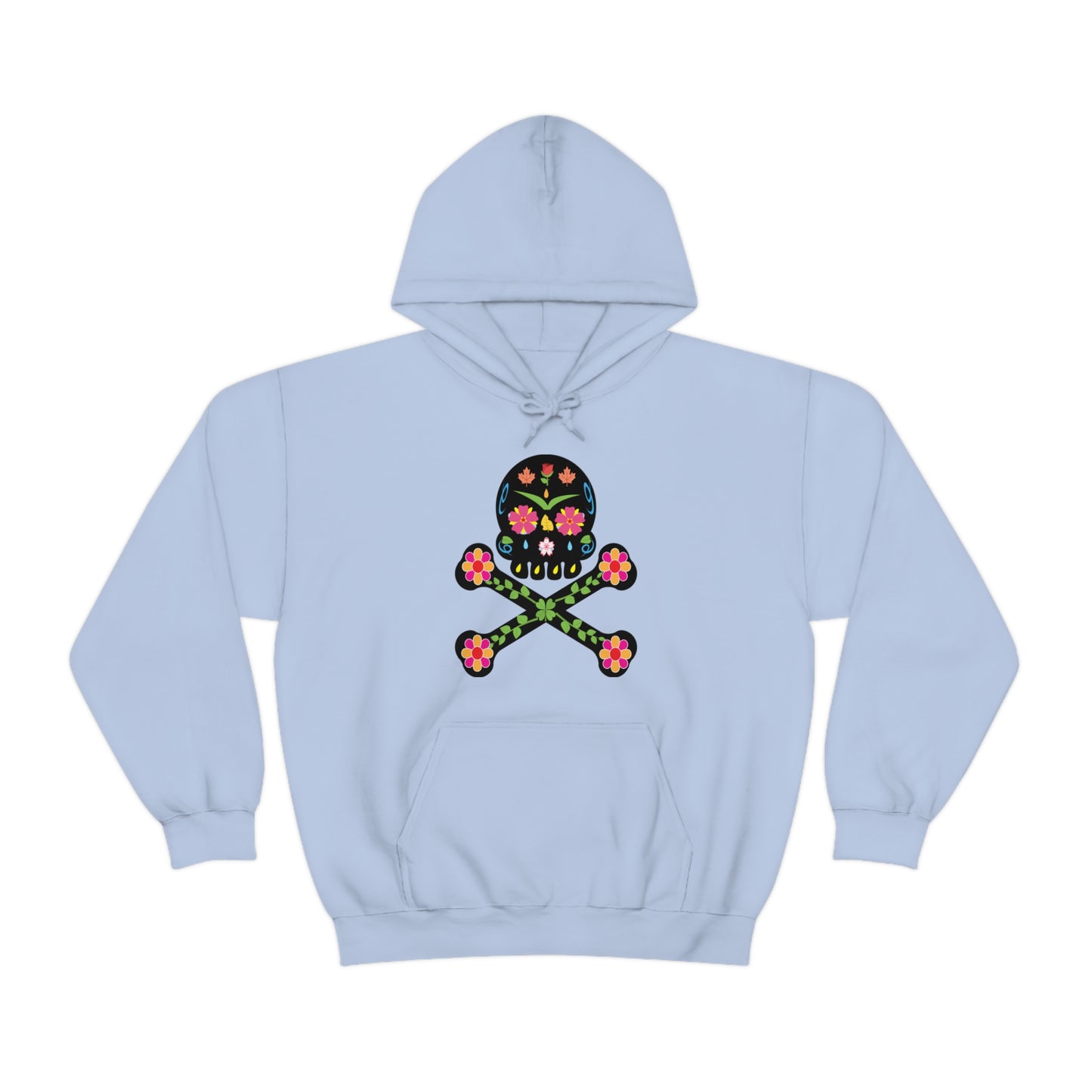 Day of the Dead Skull Hoodie