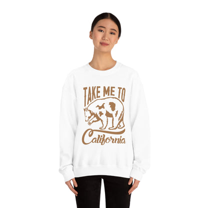 Take me to Cali Crewneck Sweatshirt