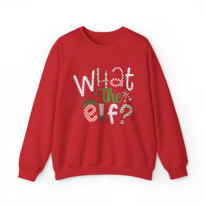 what the elf Christmas Crewneck Sweatshirt