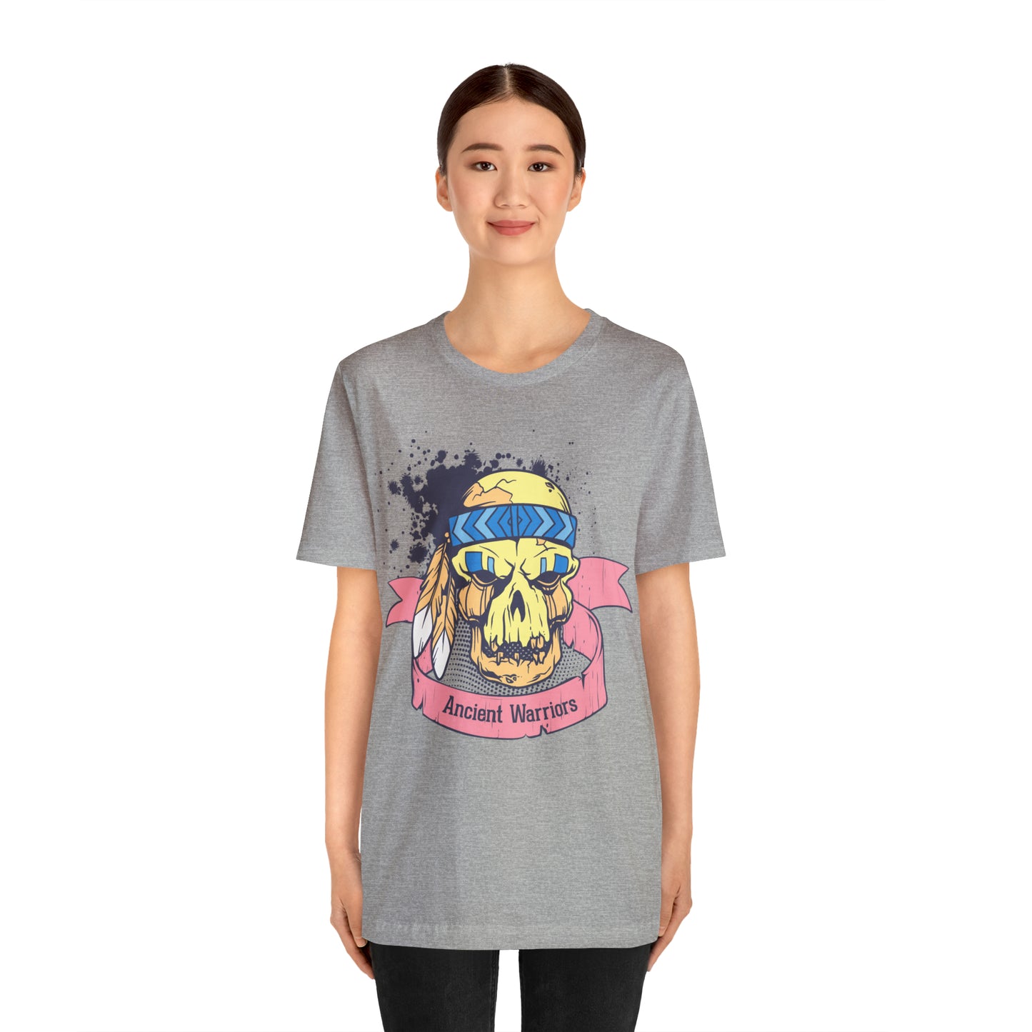 Ancient Warrior Skull Chief T-Shirt