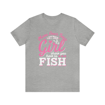 Girl Fishing T-Shirt