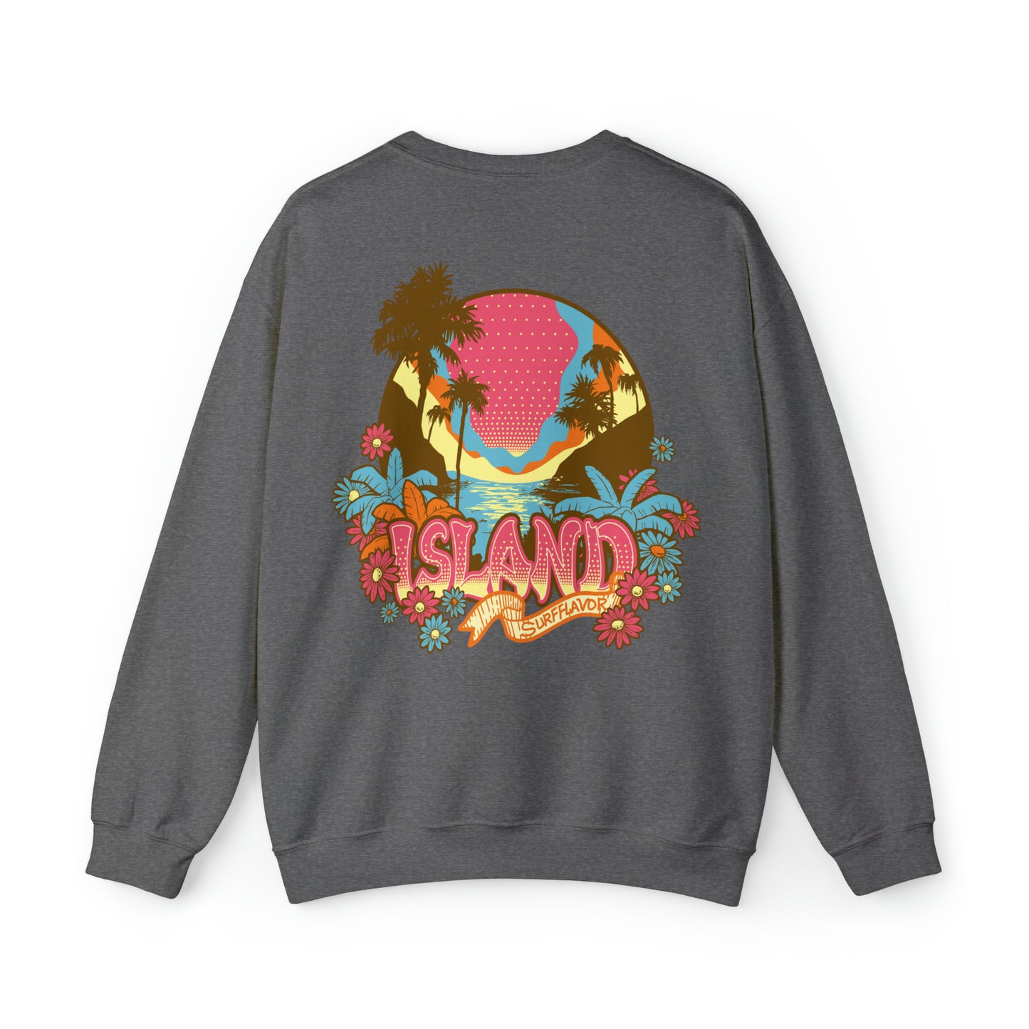 Island Surf Flavor Crewneck Sweatshirt