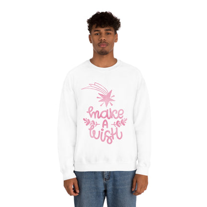 Unicorn make a wish Crewneck Sweatshirt