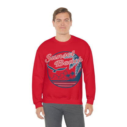 Sunset Beach Crewneck Sweatshirt