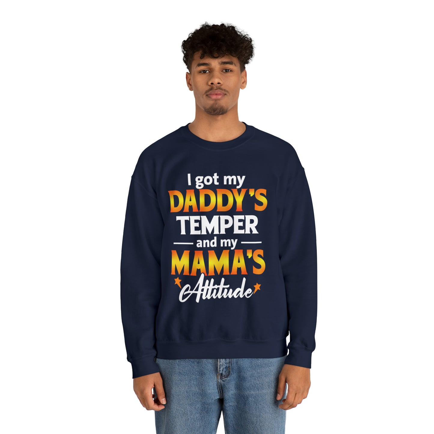 Daddy temper Crewneck Sweatshirt