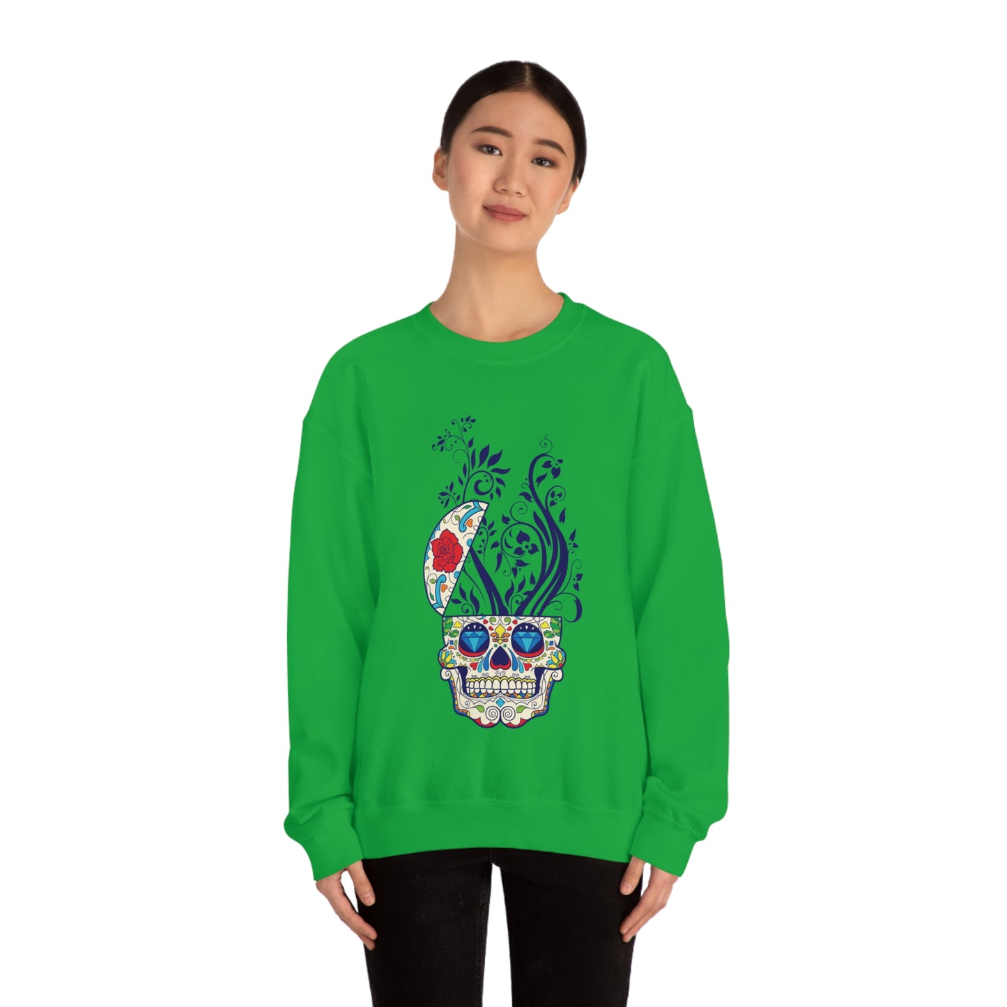 Day of the Dead Plant Crewneck Sweatshirt