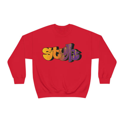 Style colorful graffiti Crewneck Sweatshirt