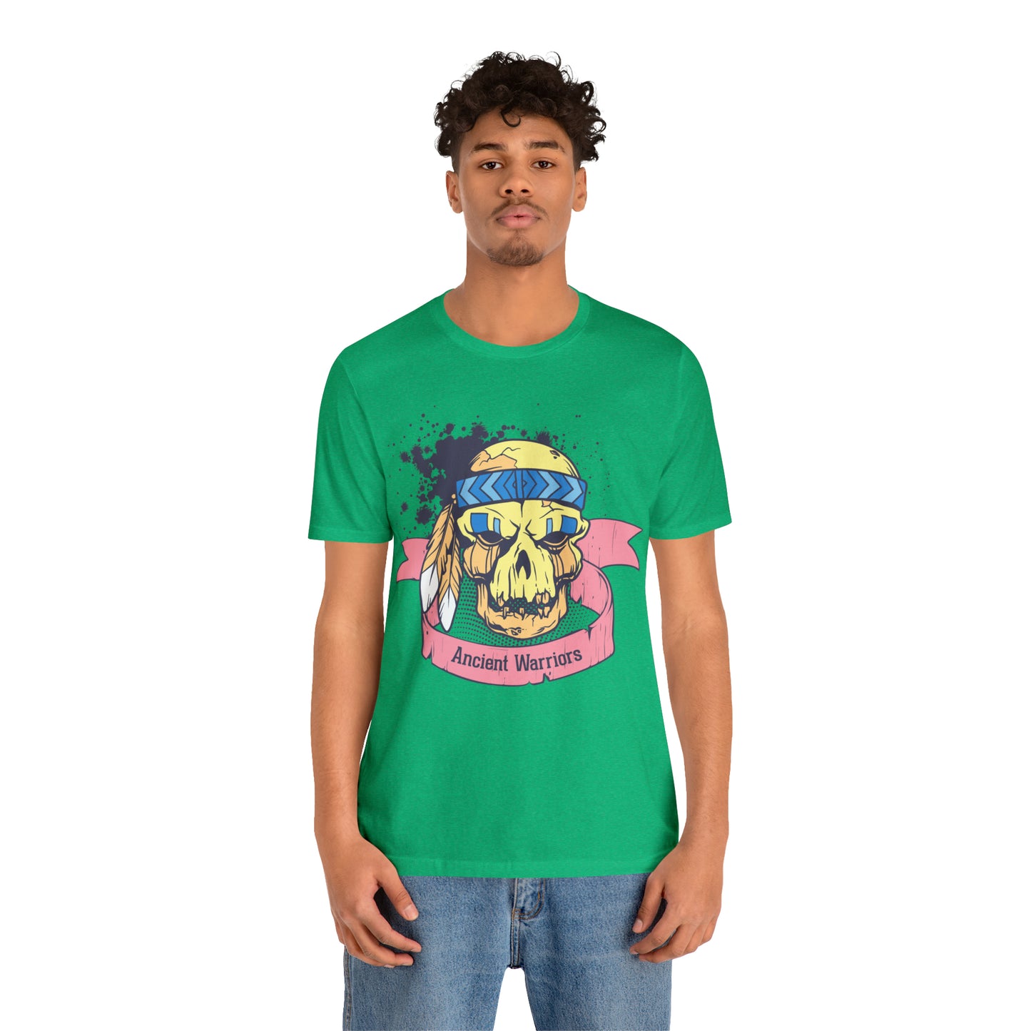 Ancient Warrior Skull Chief T-Shirt