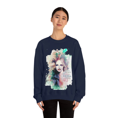 Fashionable Extra Crewneck Sweatshirt