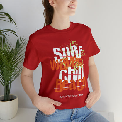 Surf Waves Chill Beach T-Shirt