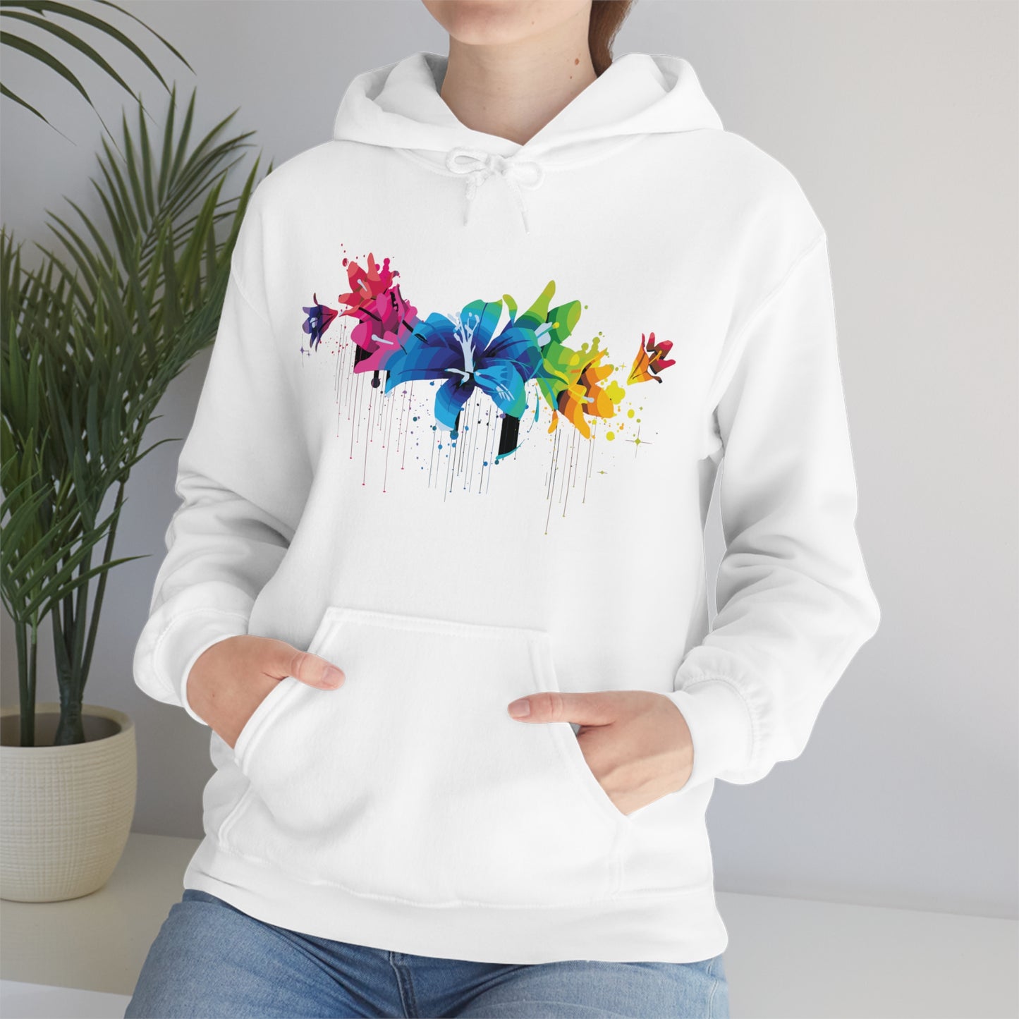 Beautiful colorful flowers Hoodie