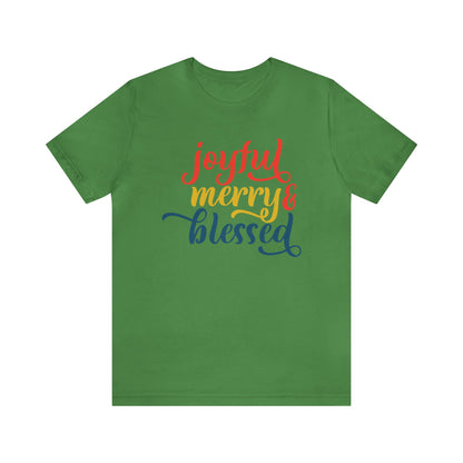 Joyful-Merry-blessed Christmas T-Shirt