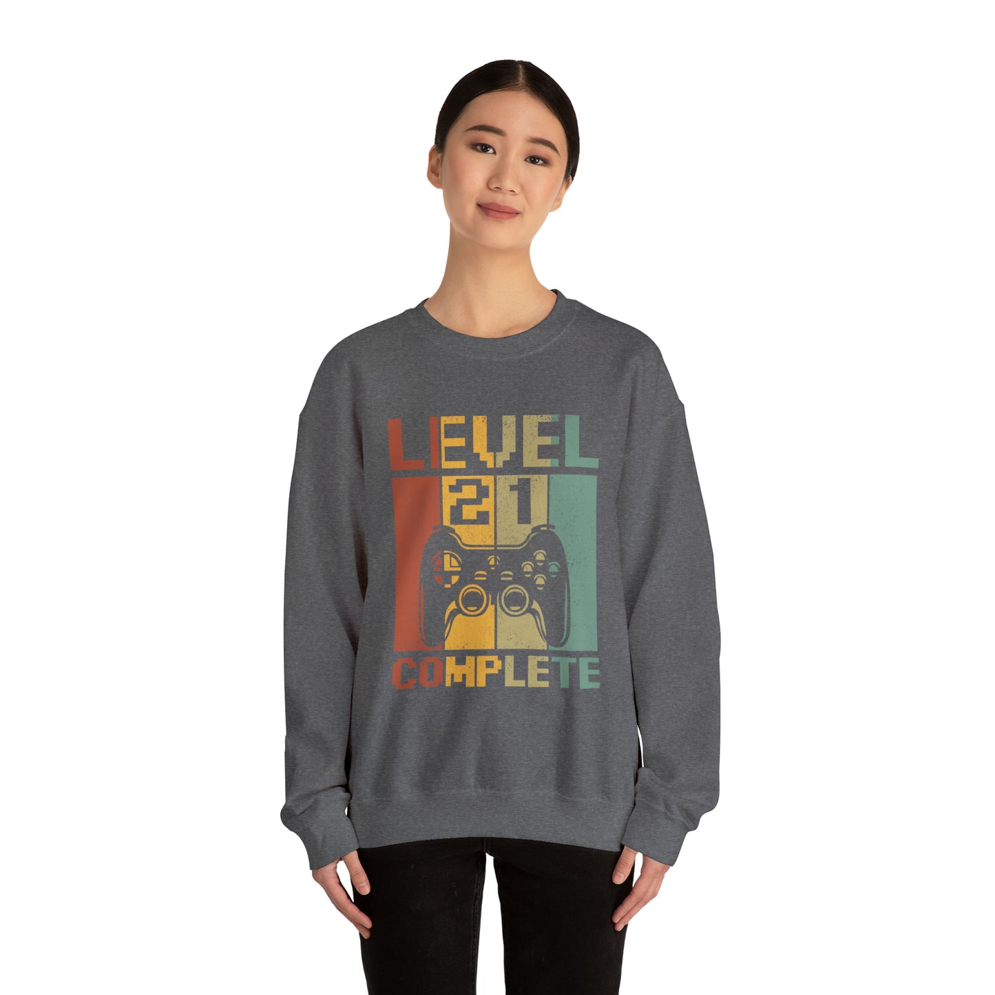 level 21 complete Crewneck Sweatshirt