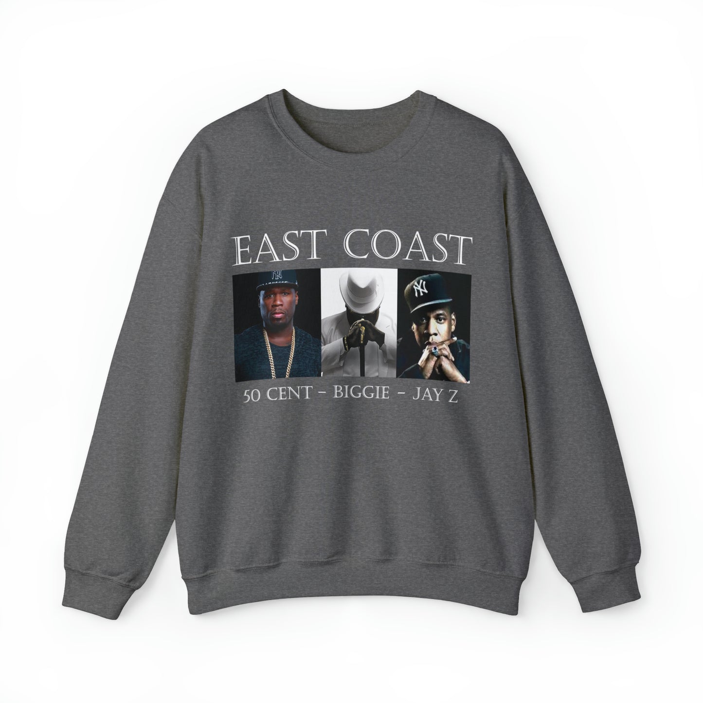 East Coast rappers Crewneck Sweatshirt