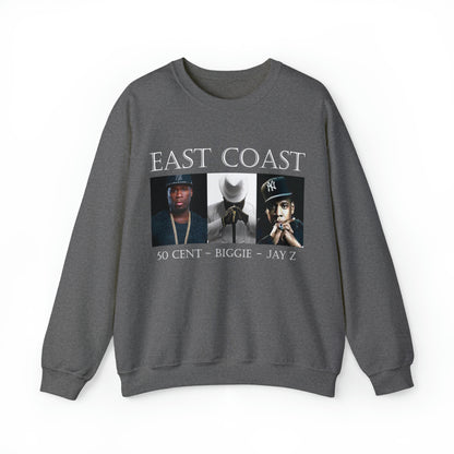 East Coast rappers Crewneck Sweatshirt