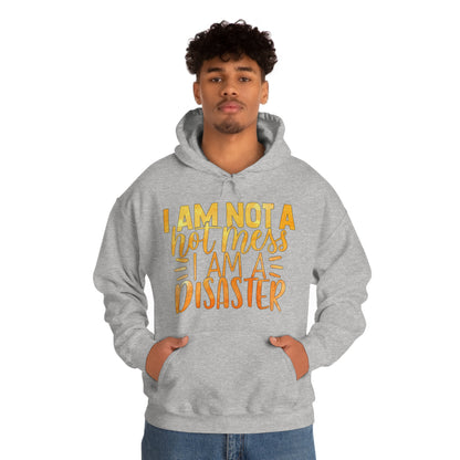 I Am Not A Hot Mess I Am A Disaster Hoodie