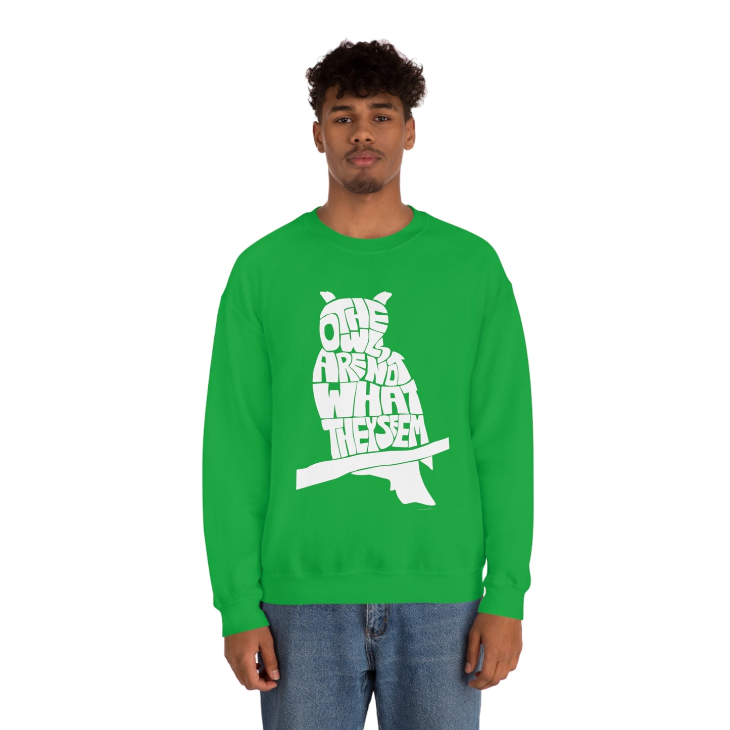 The Owls Are Not What They Seem Crewneck Sweatshirt