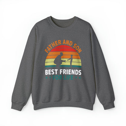 Best friends for life vintage Crewneck Sweatshirt