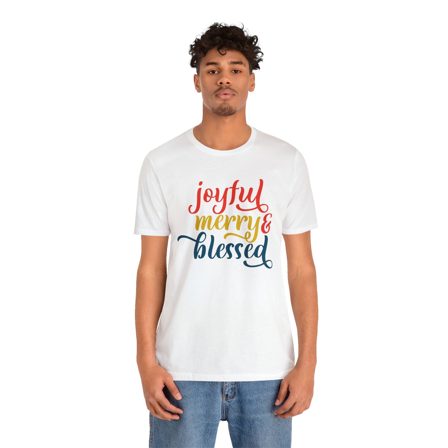 Joyful-Merry-blessed Christmas T-Shirt