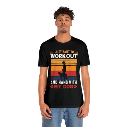 Workout with my dog Vintage T-Shirt