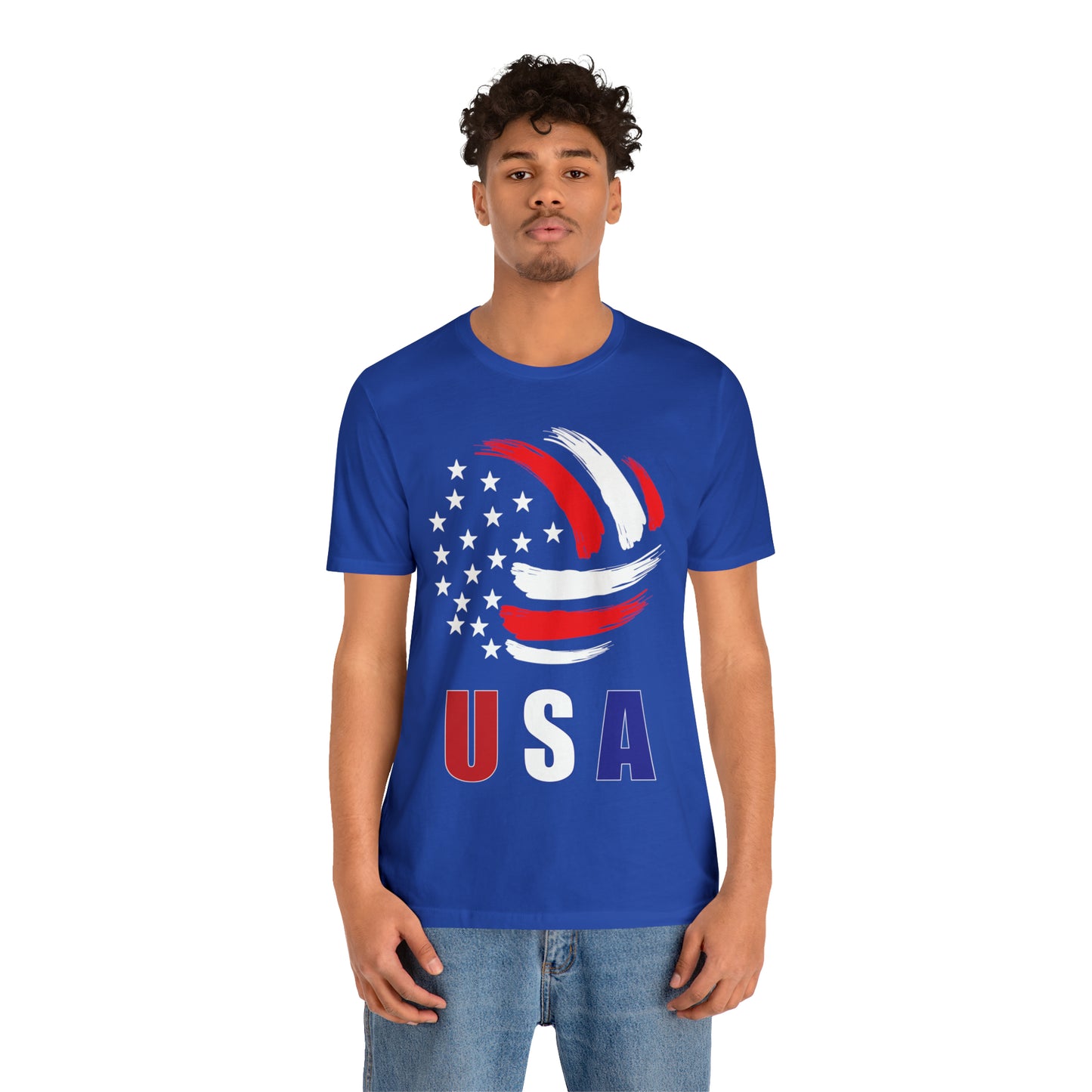 USA Volleyball Flag T-Shirt