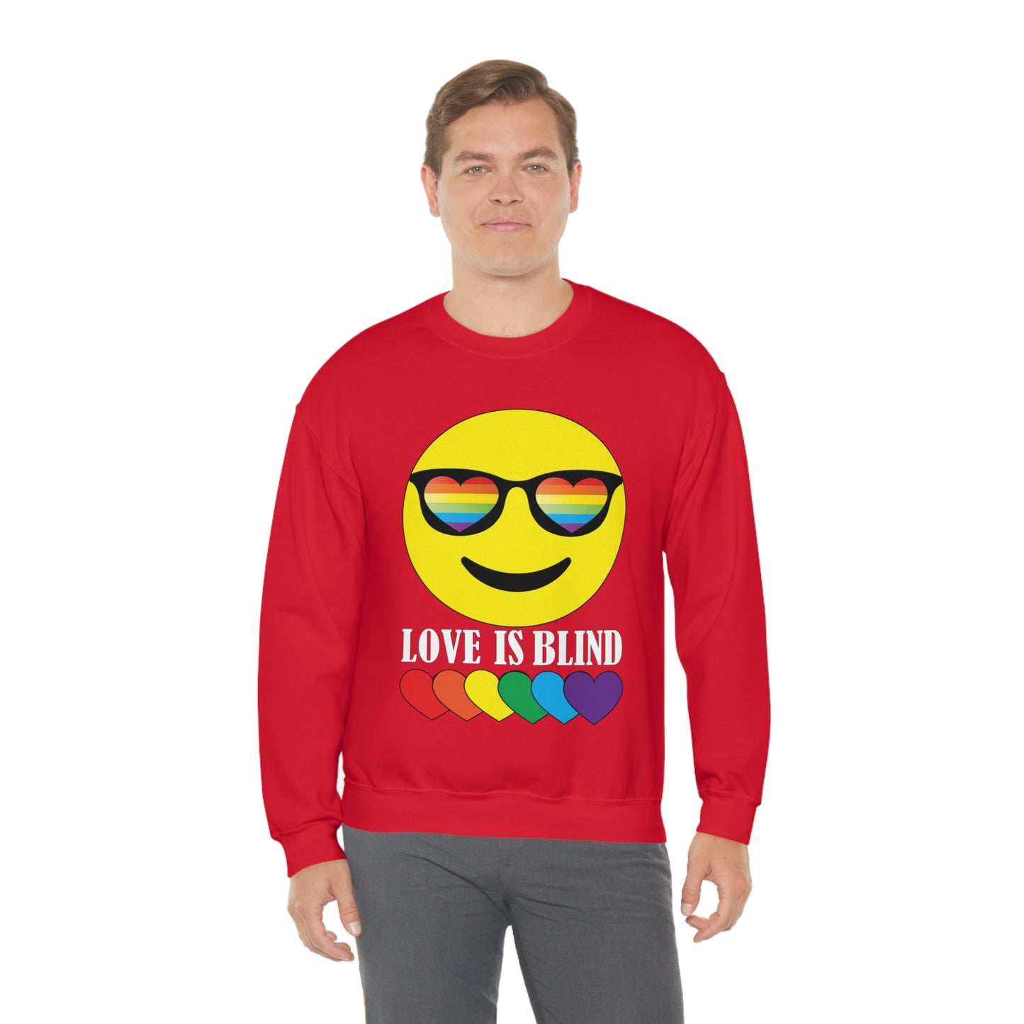 LOVE IS BLIND Crewneck Sweatshirt