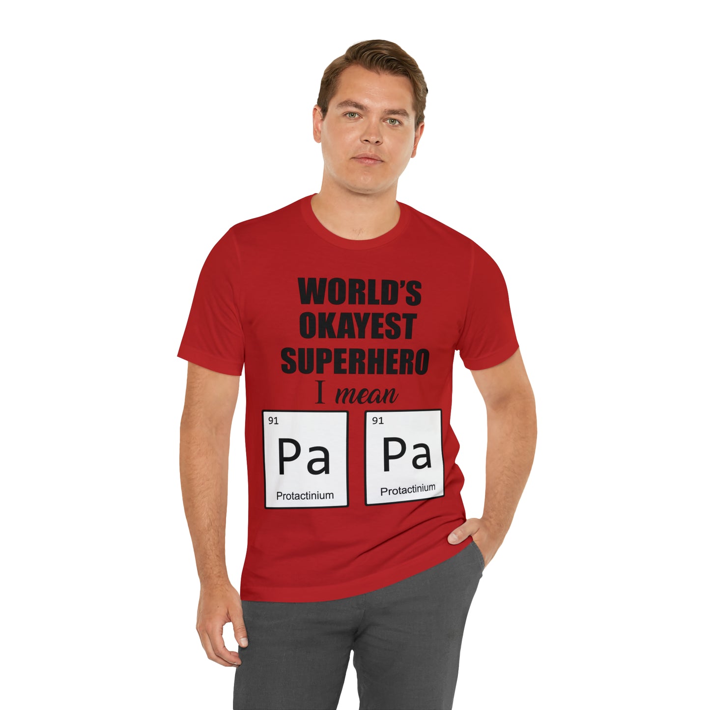 World Okayest Superhero T-Shirt