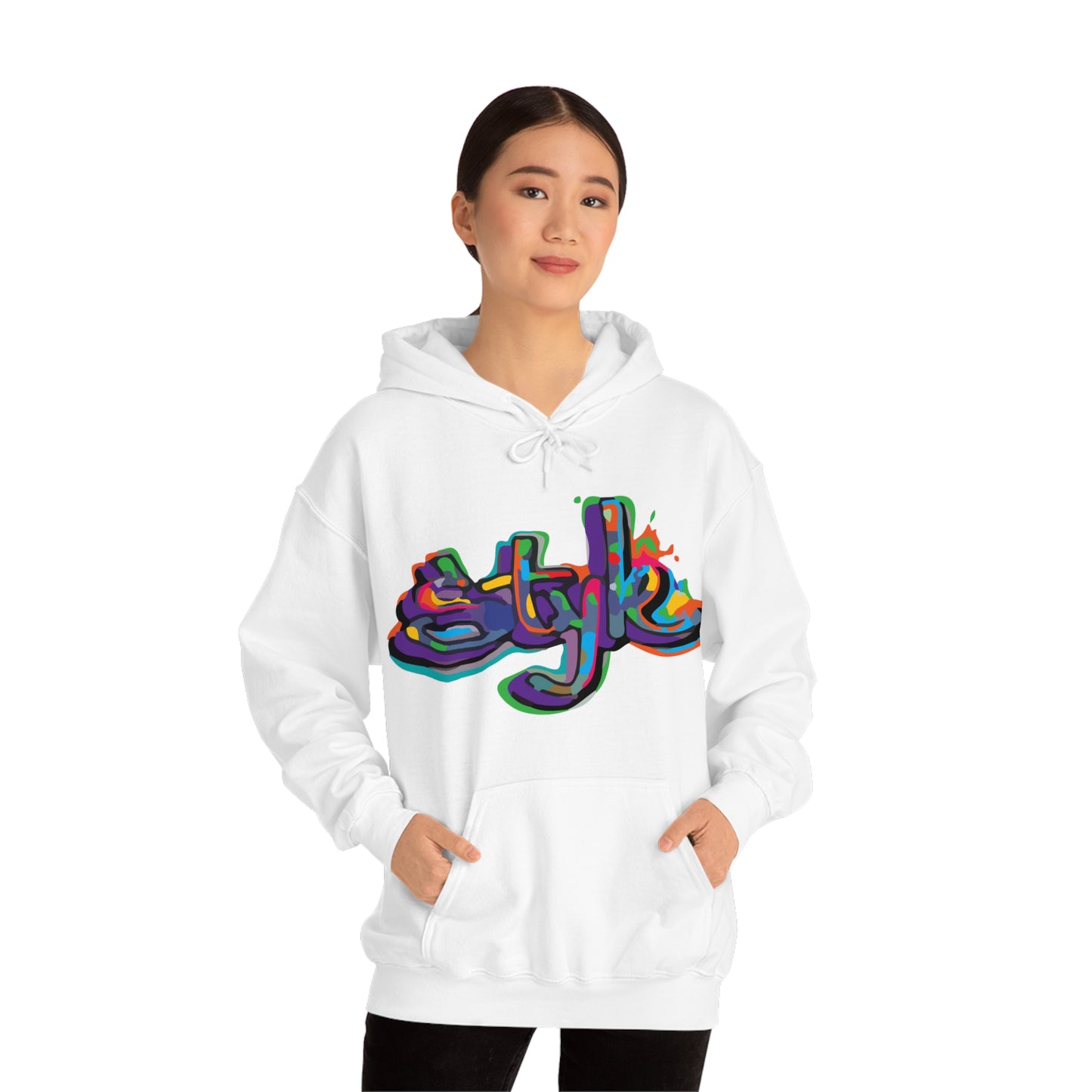 Graffiti style in colors Hoodie