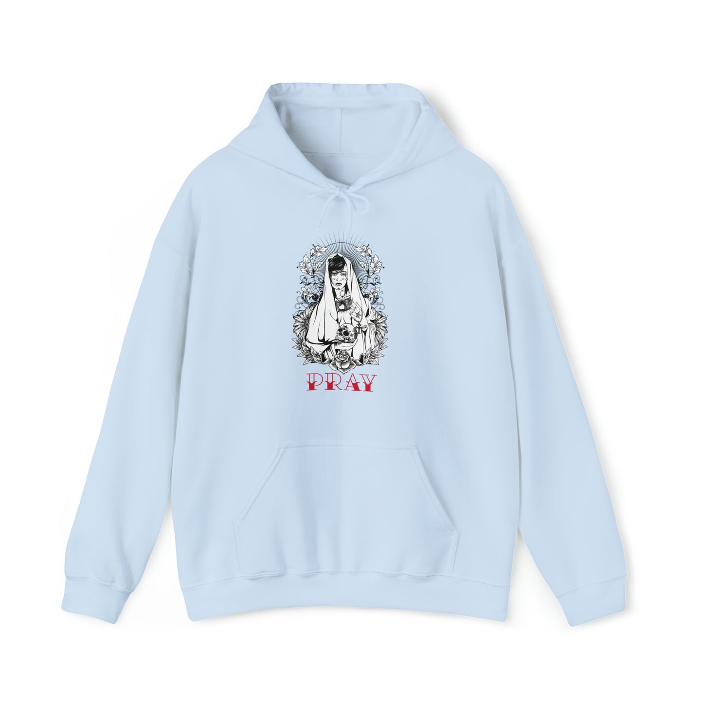 Pray Tattoo Hoodie