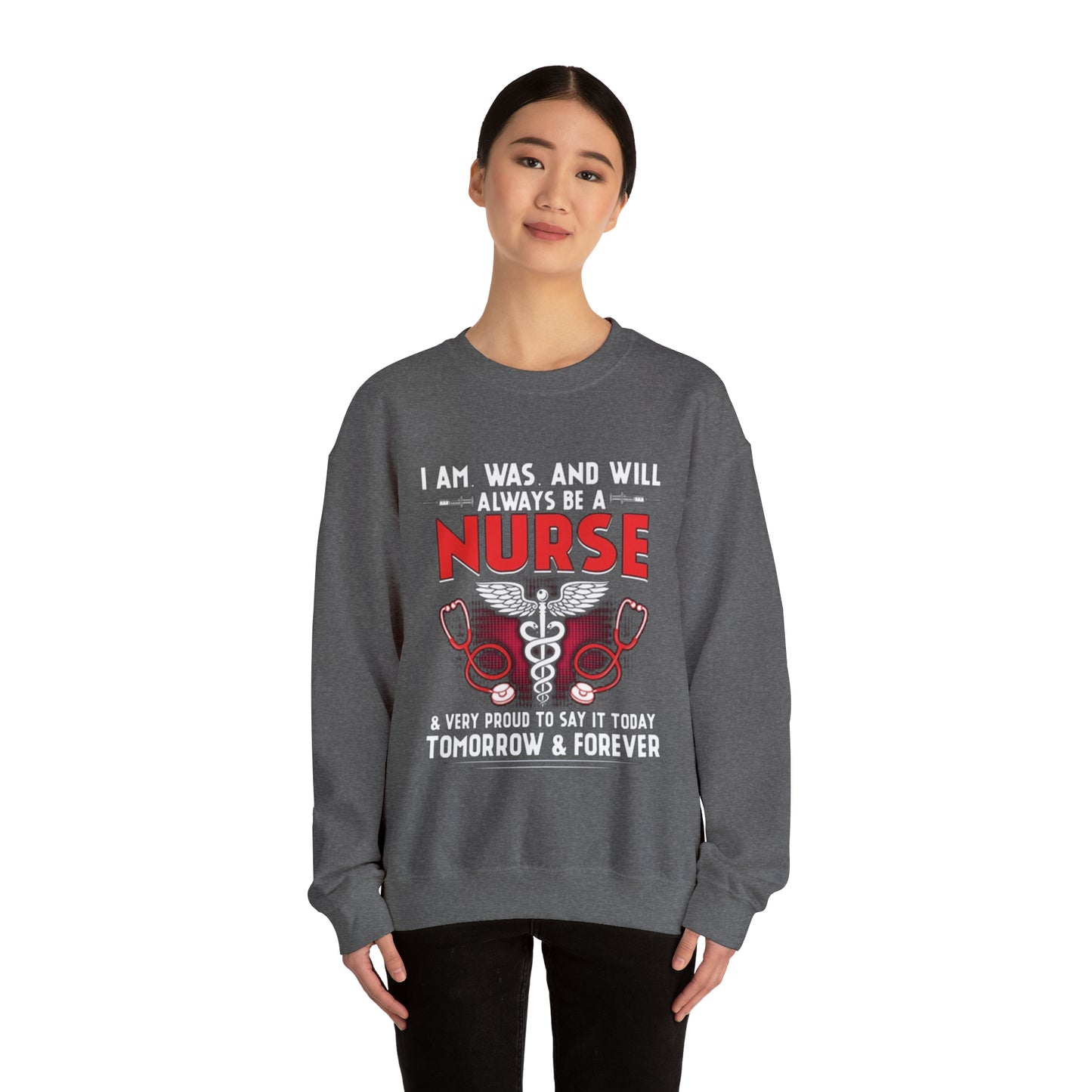 Forever a nurse Crewneck Sweatshirt