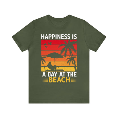 Happiness is at the beach Vintage T-Shirt