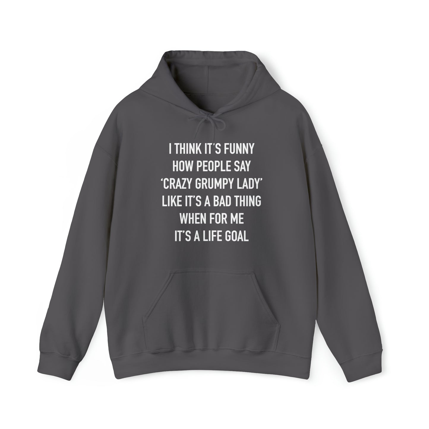 crazy GRUMPY lady Hoodie