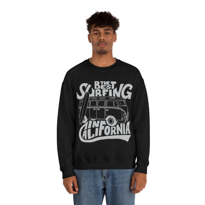 California Best Surfing Crewneck Sweatshirt