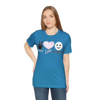 Peace-Love-Happiness T-Shirt