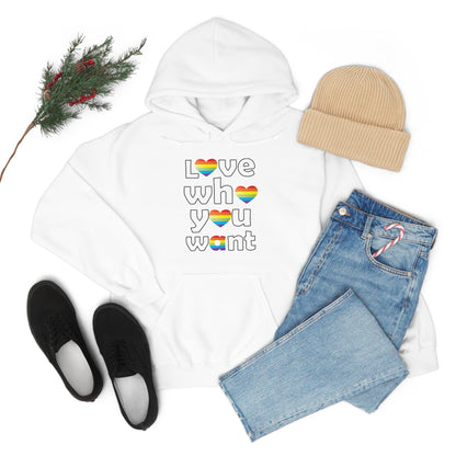 Love who you want Hoodie