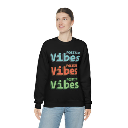 Positive Vibes Crewneck Sweatshirt